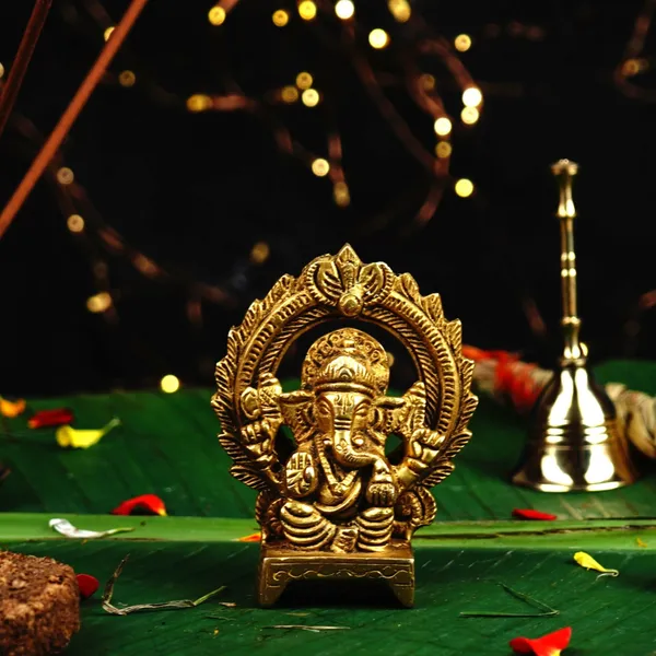 Pure_Brass_Ganesh_Murti_3.5_Inch_296G