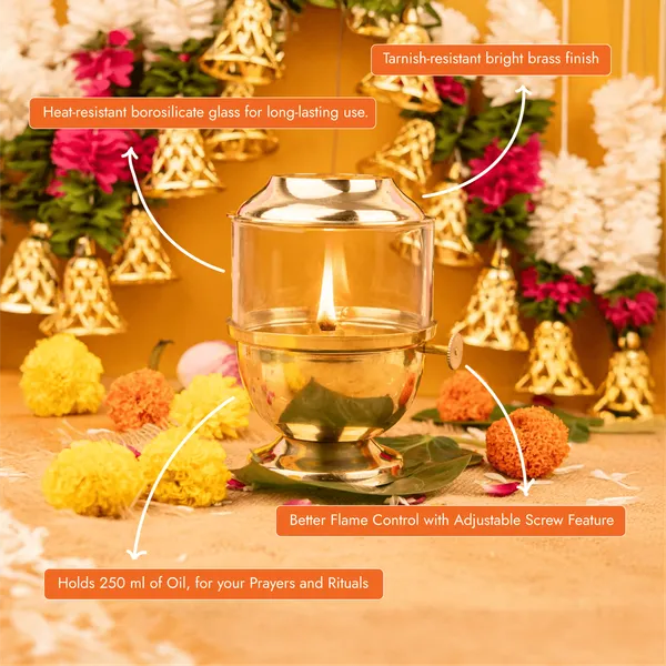 Brass_Akhand_Diya_With_Adjustable_Baati_250Ml_Capacity_Pack_Of_16