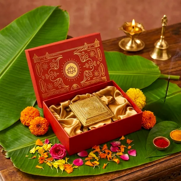 Antique_Brass_Pooja_Chowki_3.5_Inch