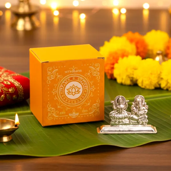 Silver-Plated_Ganesh_Lakshmi_Idol_1.