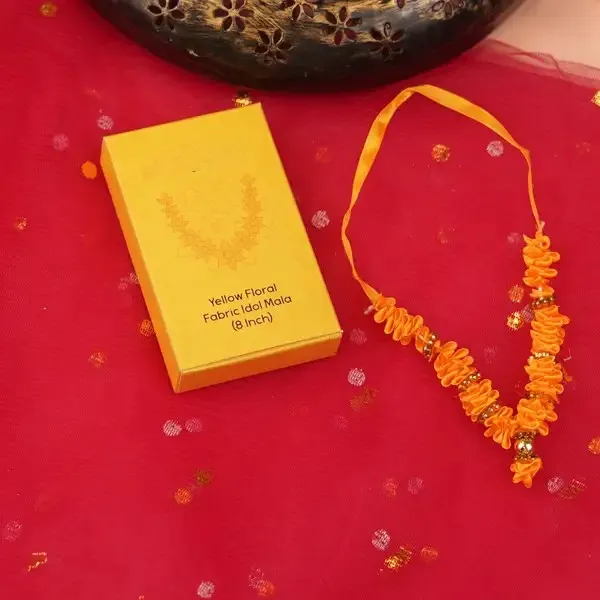 Yellow_Floral_Fabric_Idol_Mala__-_Pack_Of_50