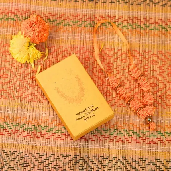 Yellow_Floral_Fabric_Idol_Mala__-_Pack_Of_50
