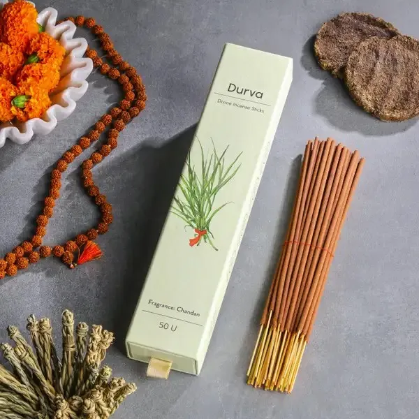 Durva_Divine_Holy_Chandan_Incense_Sticks
