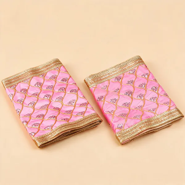 Fabric_Light_Pink_Mata_Chunri_For_Navratri_Puja_-_Pack_Of_2