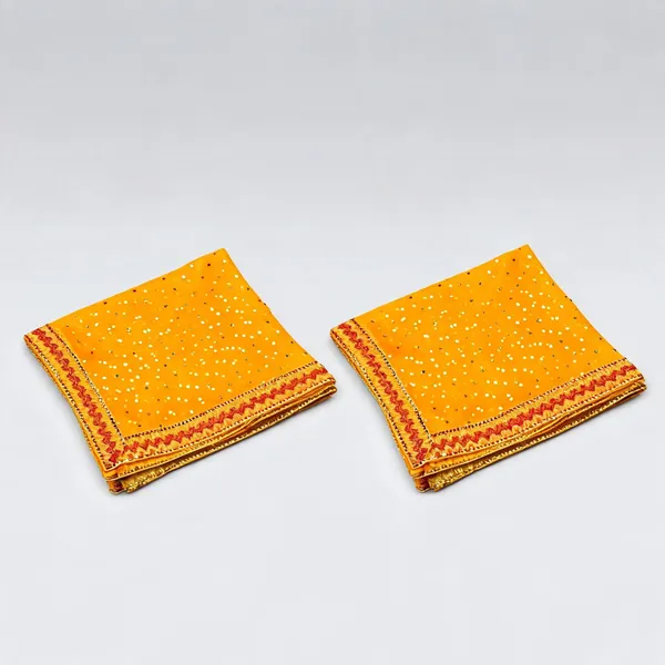 Net_Fabric_Festive_Shimmering_Yellow_Mata_Chunri_43X20_Inch_-_Pack_Of_2
