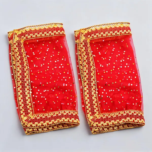 Net_Fabric_Festive_Shimmering_Red_Mata_Chunri_25X11_Inch_-_Pack_Of_2