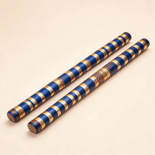 Royal_Blue_Gold_Decorated_Wooden_Navratri_Dandiya_1_Pair_-_Pack_Of_2