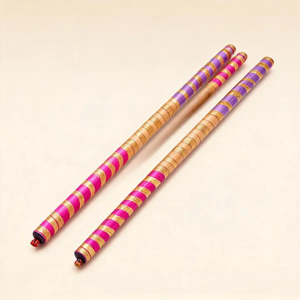 Multicolor_Wooden_Navratri_Dandiya_Sticks_1_Pair_-_Pack_Of_2