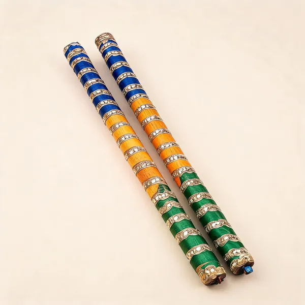 Multicolor_Tiranga_Wooden_Navratri_Dandiya_Sticks_1_Pair_-_Pack_Of_2