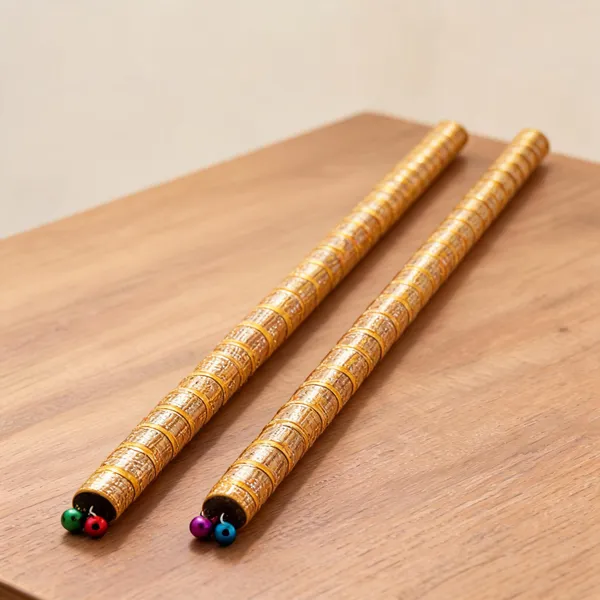 Golden_Yellow_Wooden_Festive_Dandiya_Sticks_1_Pair_-_Pack_Of_2