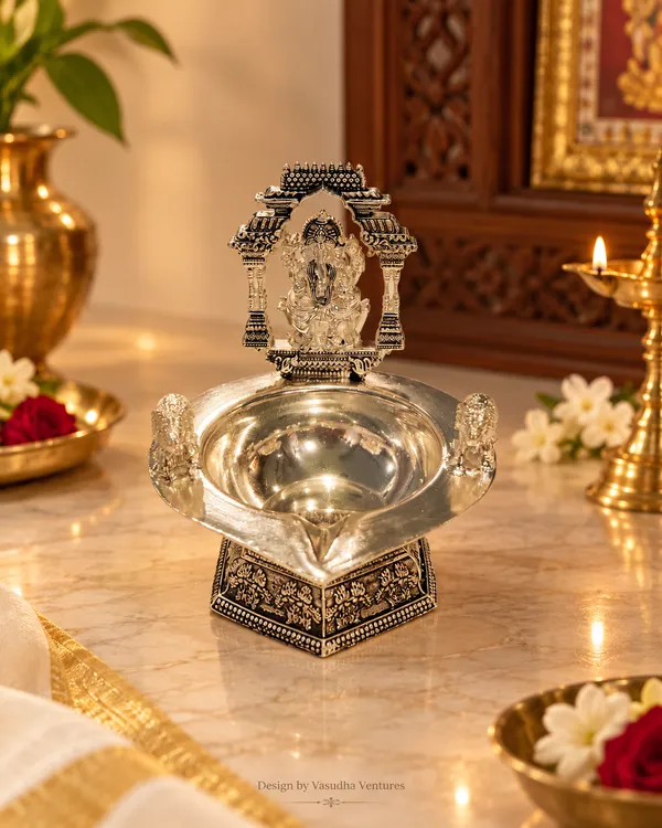 Silver_Tone_Traditional_Ganesha_Puja_Bowl