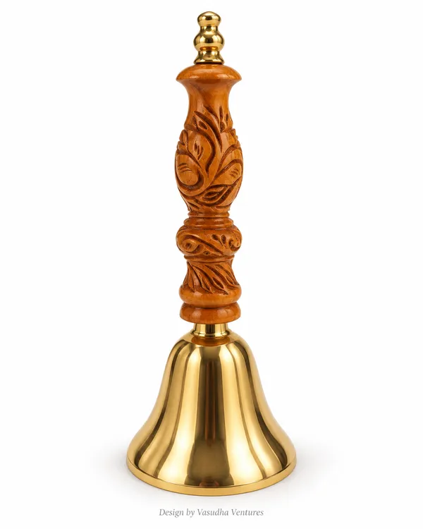 Brass_Traditional_Floral_Carved_Handle_Pooja_Bell