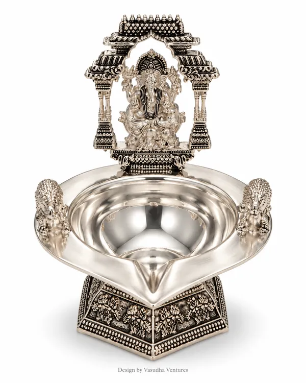 Silver_Tone_Traditional_Ganesha_Puja_Bowl