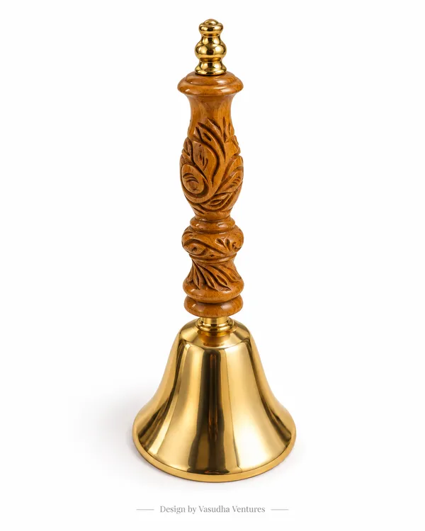 Brass_Traditional_Floral_Carved_Handle_Pooja_Bell