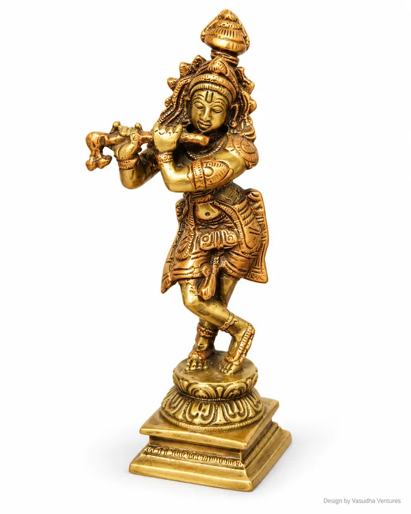 Brass_Traditional_Flute_Playing_Lord_Krishna_Idol
