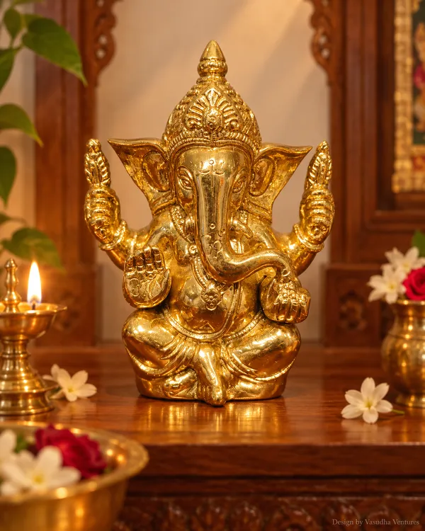 Gold_Tone_Traditional_Lord_Ganesha_Idol