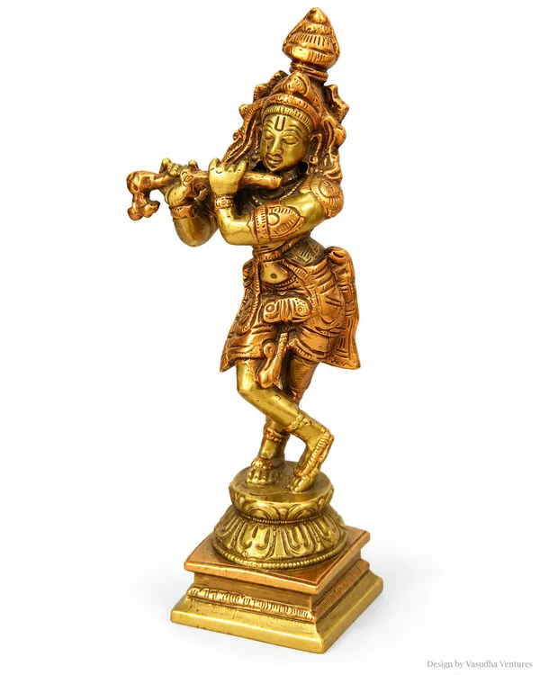 Brass_Traditional_Flute_Playing_Lord_Krishna_Idol