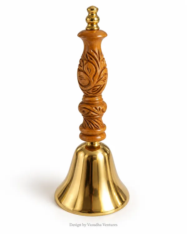 Brass_Traditional_Floral_Carved_Handle_Pooja_Bell