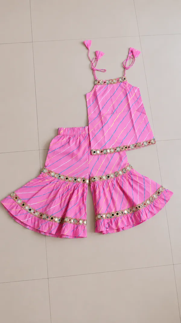 Pink_Striped_Sharara_Set_for_Girls