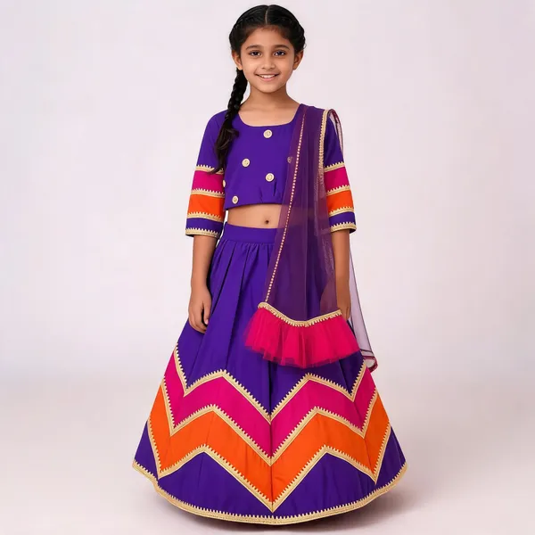 Purple_Traditional_Lehenga_Choli_Set_for_Girls