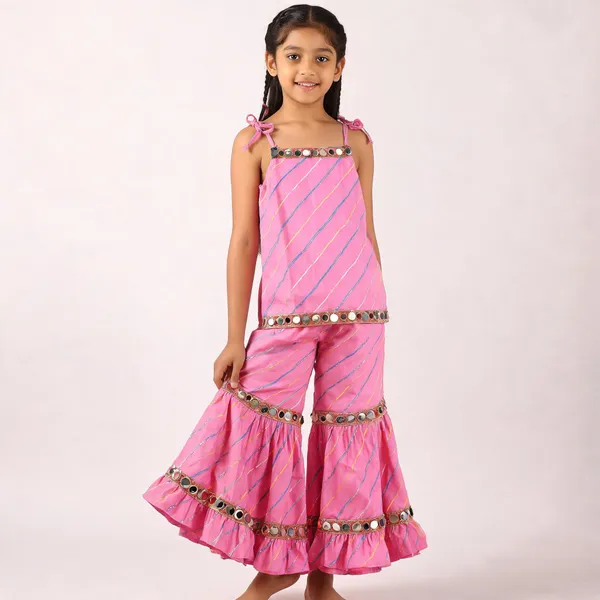Pink_Striped_Sharara_Set_for_Girls