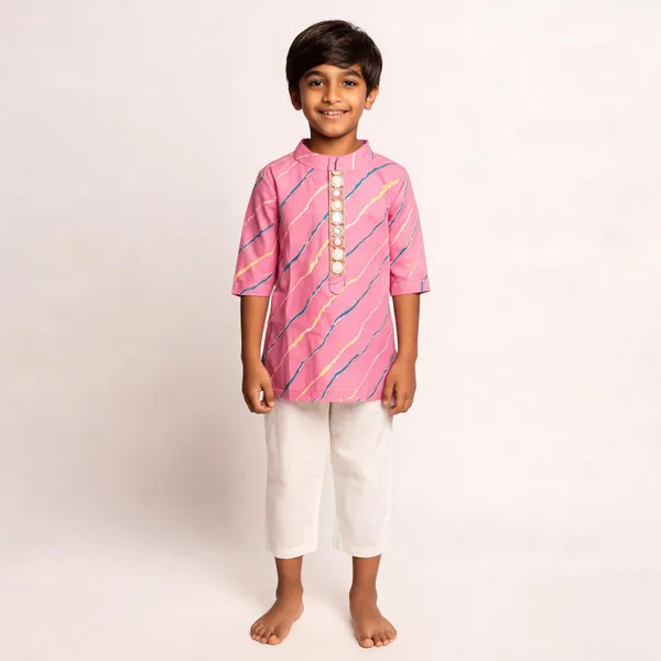 Pink_Striped_Kurta_Pajama_Set_for_Boys