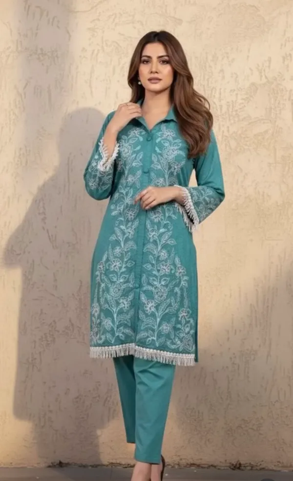 Blue_Cotton_Straight_Kurta_Set_For_Women