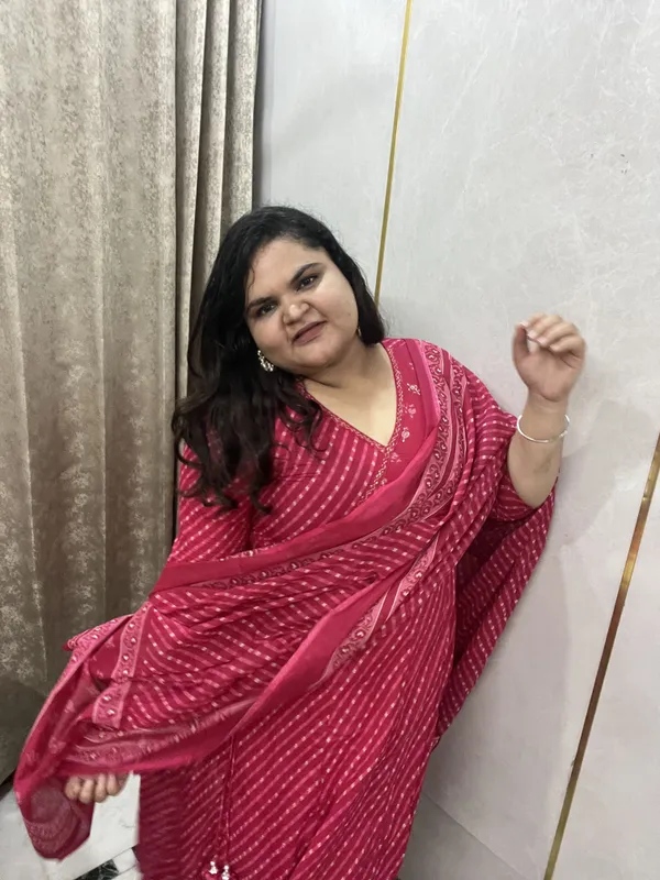 Red_Pure_Cotton_Kurta_Set_For_Women