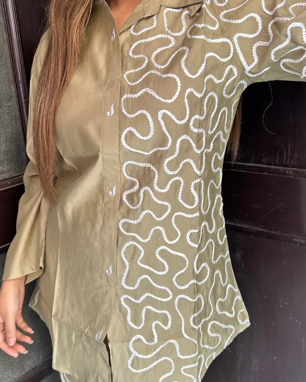 Beige_Cotton_Straight_Suit_Set_For_Women