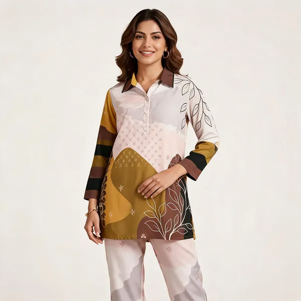 Multicolour_Cotton_Straight_Kurta_Set_For_Women