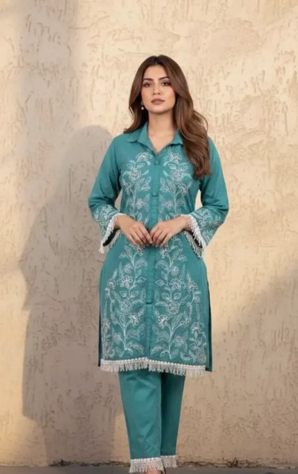 Blue_Cotton_Straight_Kurta_Set_For_Women