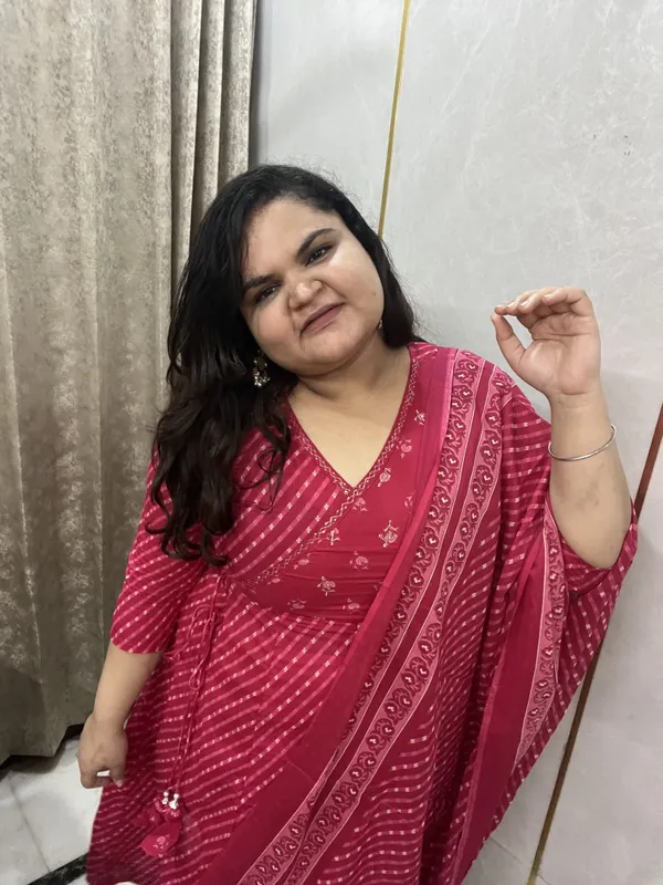 Red_Pure_Cotton_Kurta_Set_For_Women