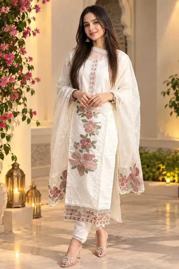 White_Cotton_Flex_Straight_Kurta_Set_For_Women