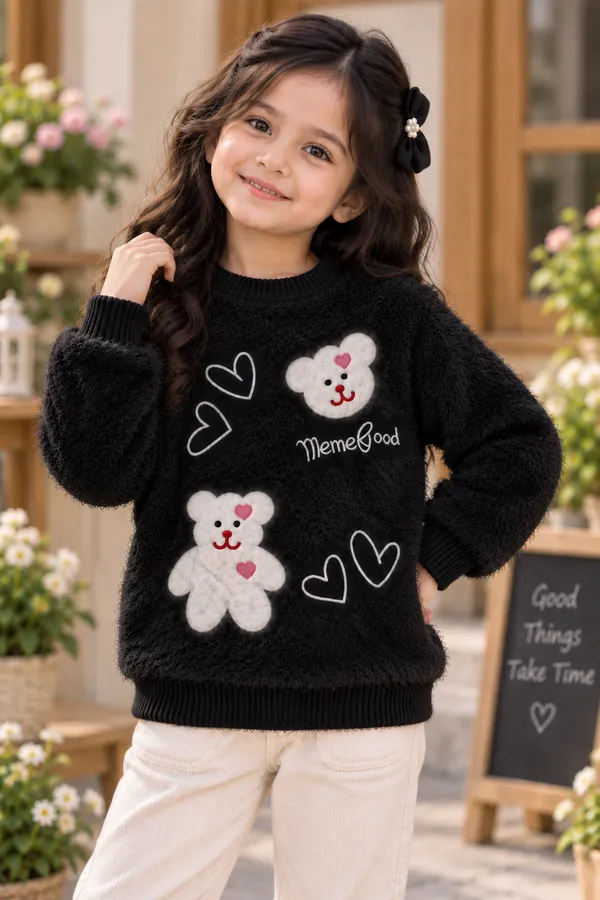 Black_Fleece_Regular_Fit_Sweater_For_Girls