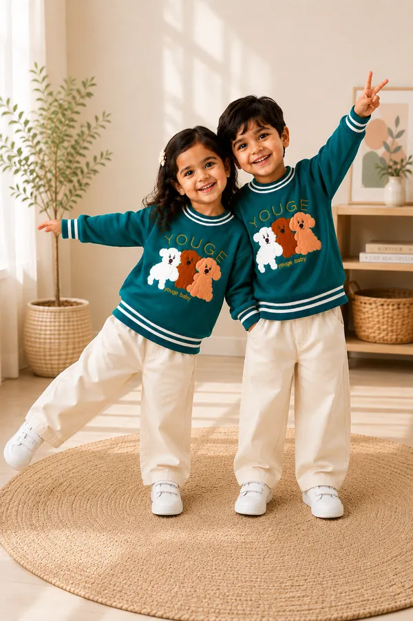 Teal_Graphic_Sweater_For_Boy_And_Girl_Pack_Of_2