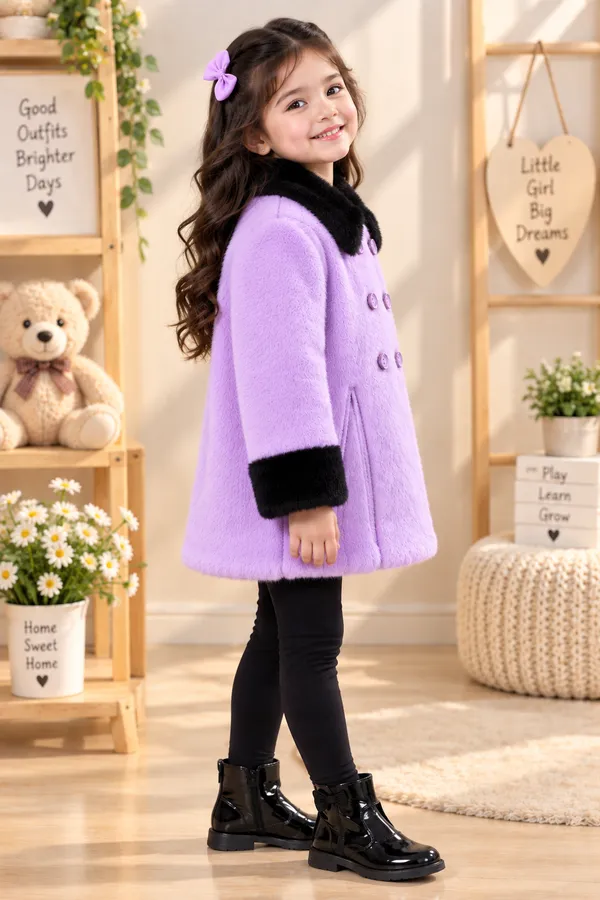 Lavender_Fleece_Flared_Winter_Coat_For_Girls