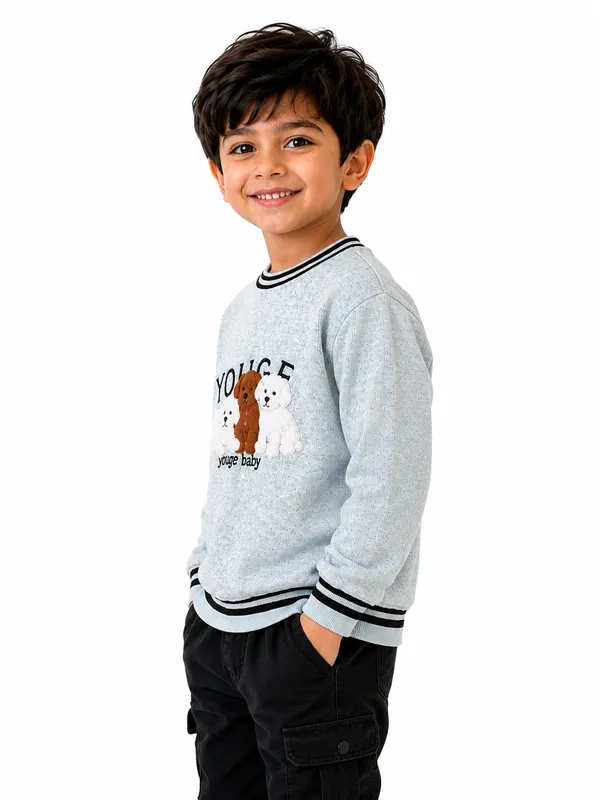 Grey_Casual_Sweater_For_Boys