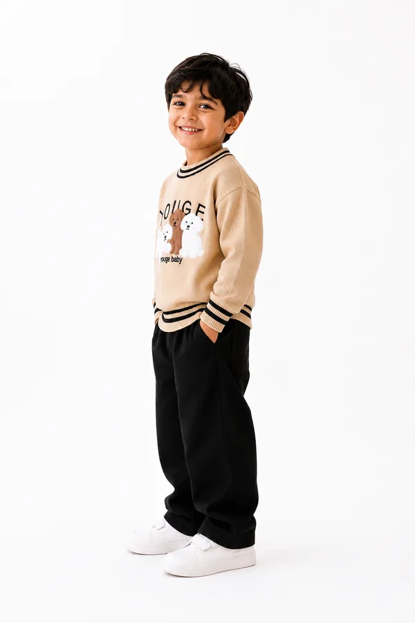 Beige_And_Black_Sweater_For_Boys