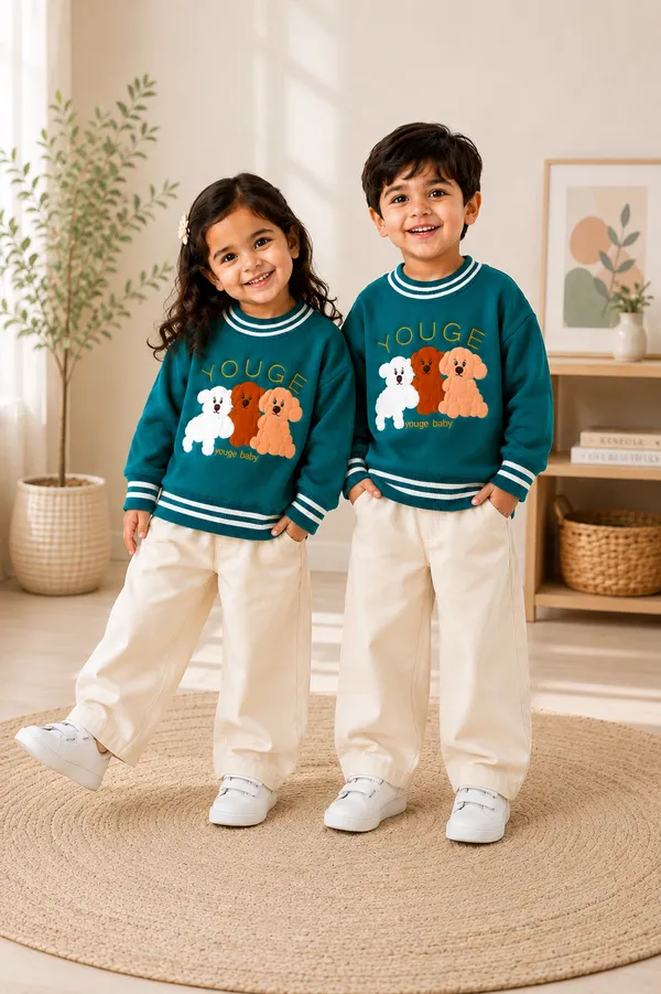 Teal_Graphic_Sweater_For_Boy_And_Girl_Pack_Of_2