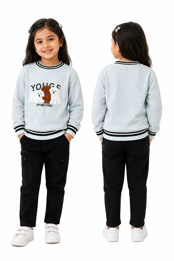 Light_Blue_Printed_Sweater_For_Girls