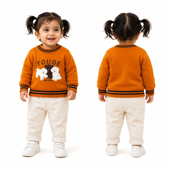 Orange_Graphic_Sweater_For_Girls