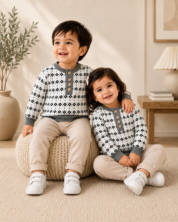 White_Knitted_Regular_Fit_Sweater_For_Boy_And_Girl_Pack_Of_2