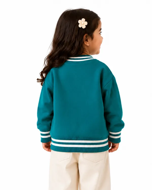 Teal_Printed_Sweater_For_Girls
