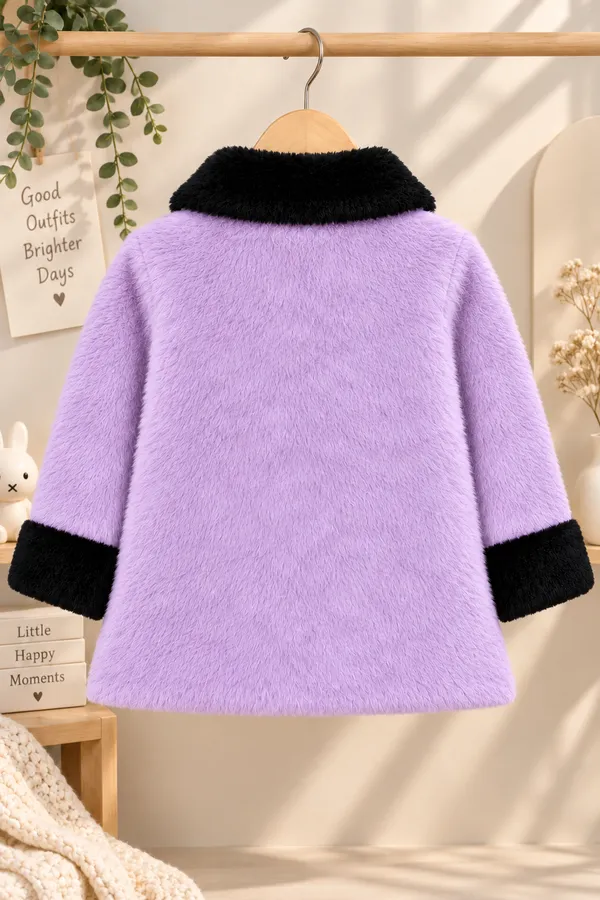 Lavender_Fleece_Flared_Winter_Coat_For_Girls