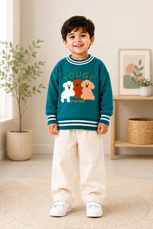 Teal_Graphic_Sweater_For_Boys