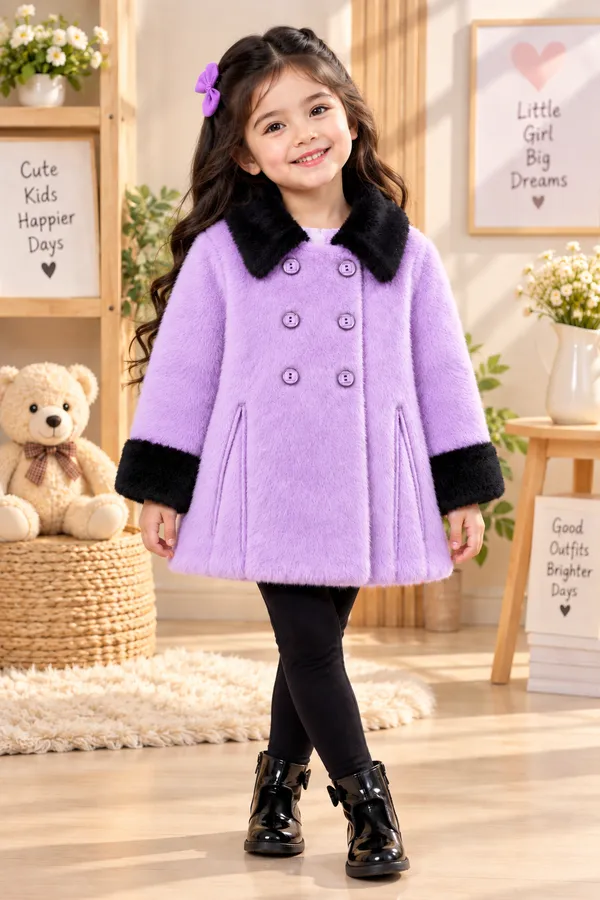 Lavender_Fleece_Flared_Winter_Coat_For_Girls