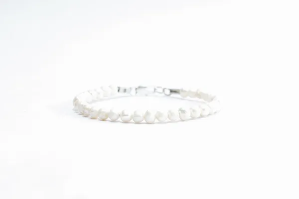 White_Freshwater_Pearl_Clasp_Bracelet_For_Unisex
