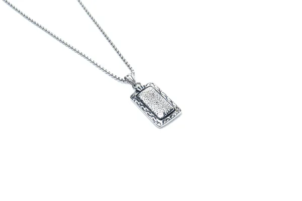 Black_Stainless_Steel_Engraved_Medallion_Box_Chain_Necklace_For_Unisex
