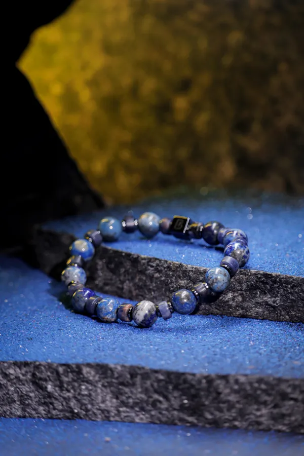 Blue_Lapis_Lazuli_Natural_Stone_Bracelet_For_Unisex