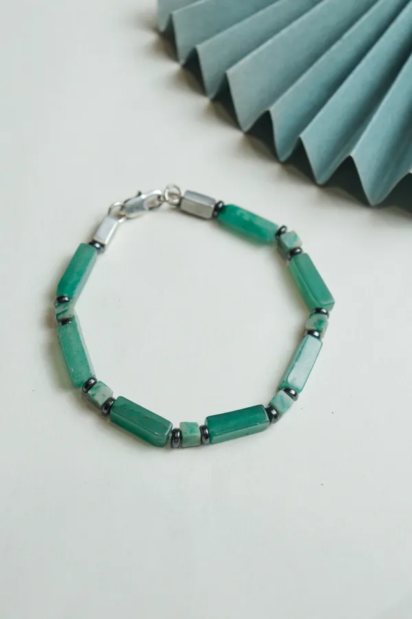 Green_Aventurine_Natural_Emerald_Stone_Bracelet_For_Unisex